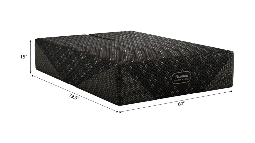 Beautyrest Black Hybrid  Series Four XCS Firm Mattress Dimensions