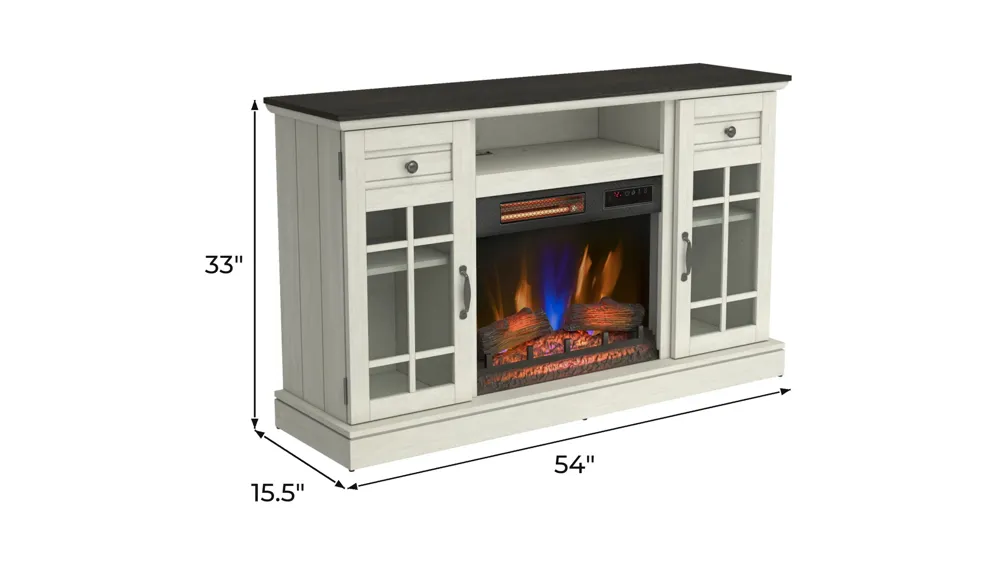 Madeline Electric Fireplace TV Stand Dimensions