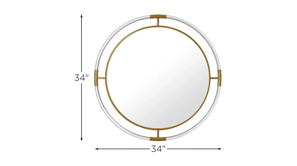 Ghost Gold Mirror Dimensions