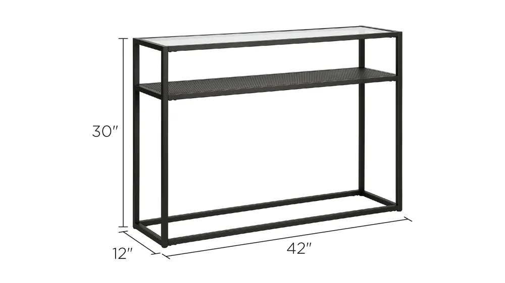 Nellie Rectangular Console Table Dimensions