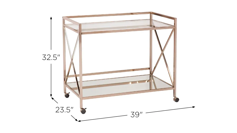 Hardwig Bar Cart Dimensions