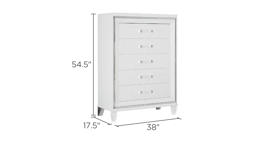 Selena Bedroom Chest Dimensions