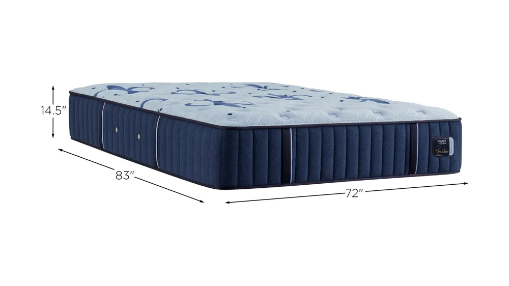 Stearns & Foster Estate Split California King Soft Mattress Set Dimensions