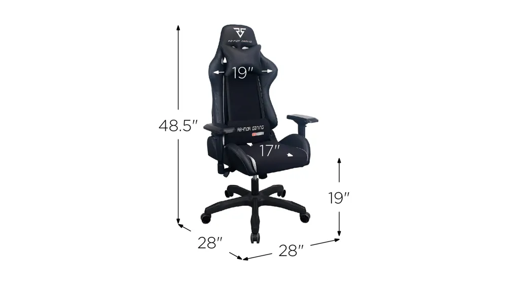 Energy Pro Gaming Chair Dimensions