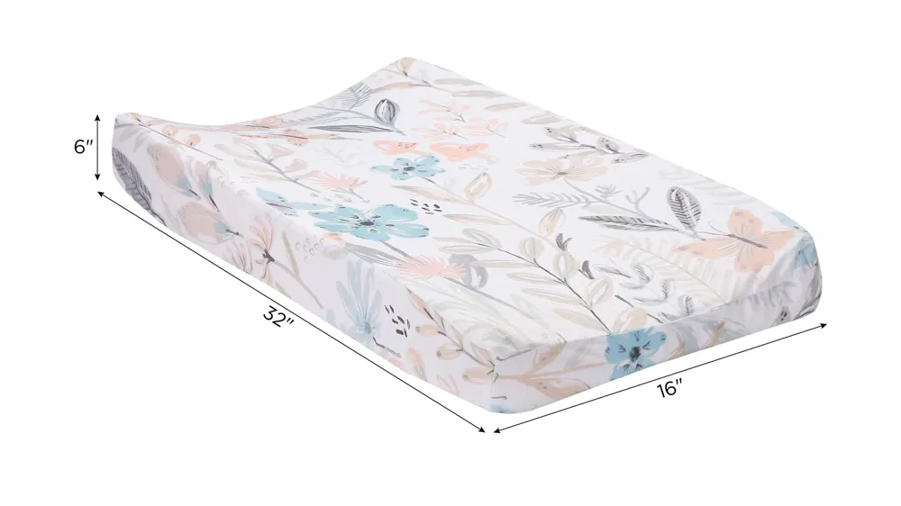 Baby Blooms Changing Pad Cover Dimensions