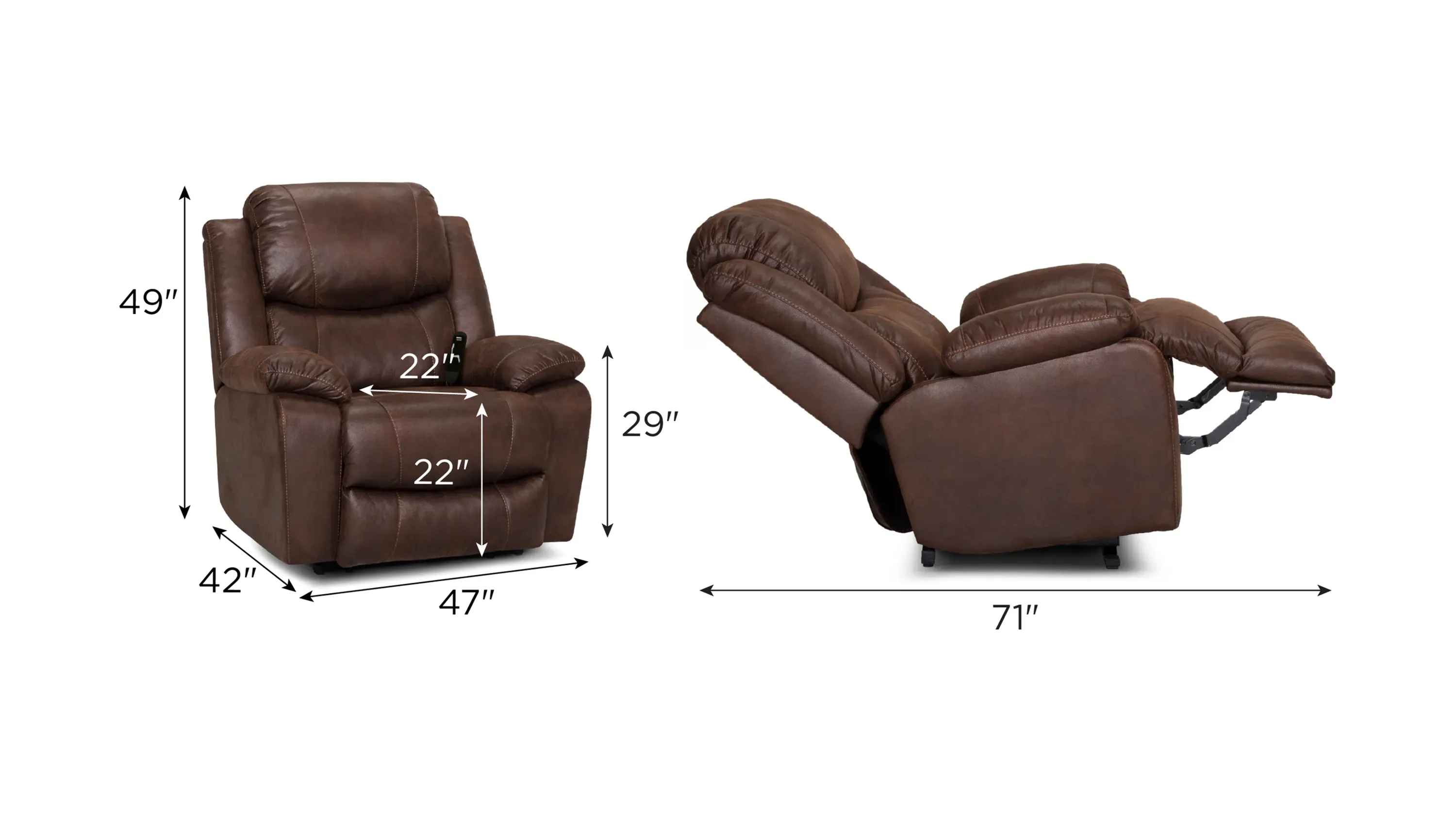 Colossus Power Recliner | Raymour & Flanigan