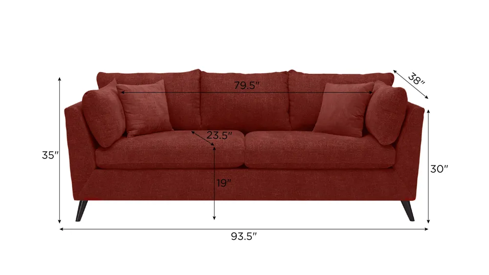 Caruso Sofa Dimensions