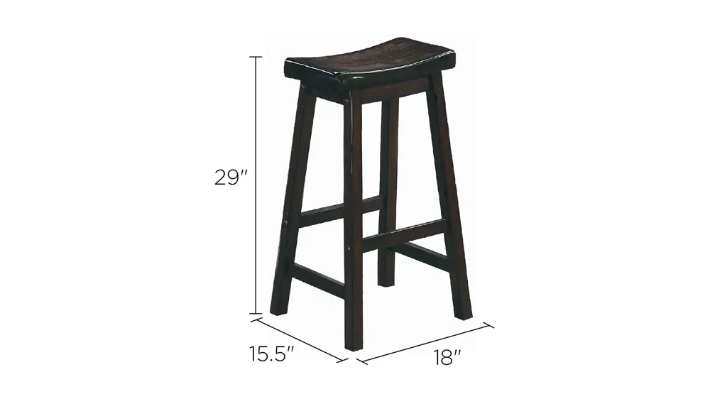 Goya Bar Stool - Set of 2 Dimensions