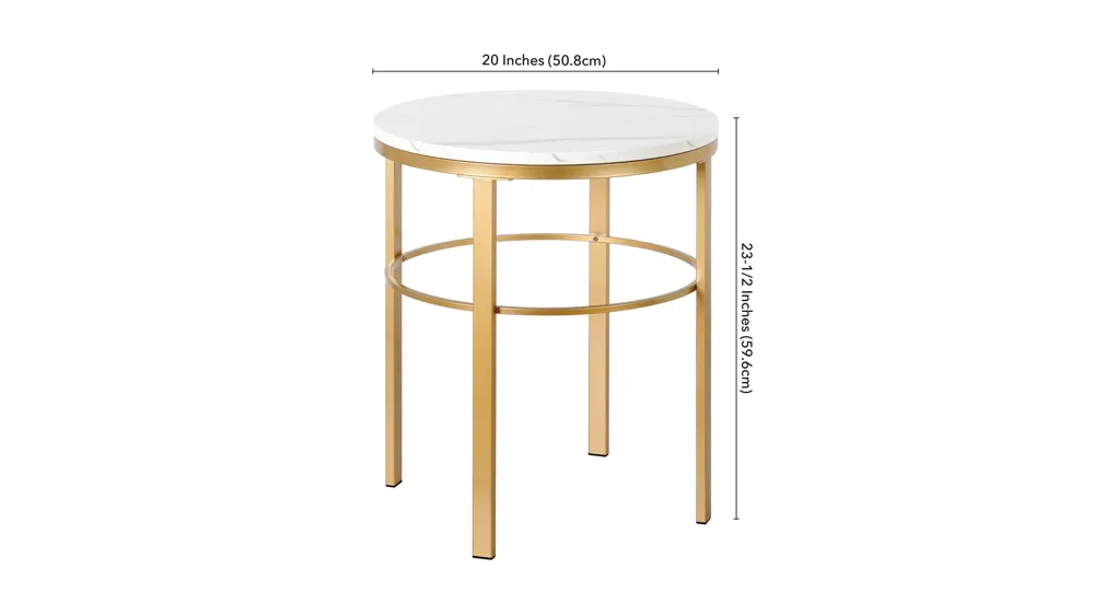 Gaia Side Table Dimensions