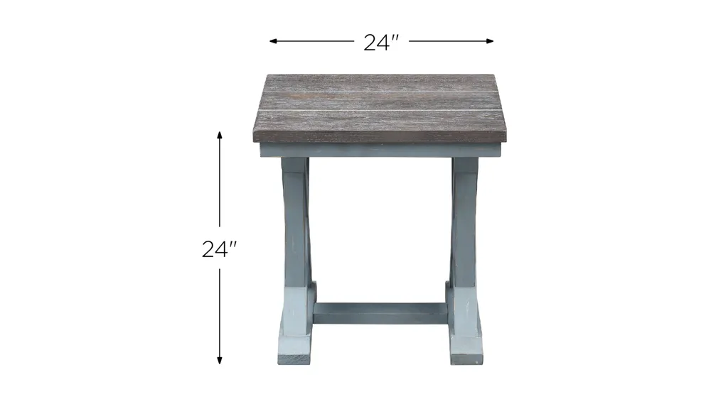 Bar Harbor End Table Dimensions