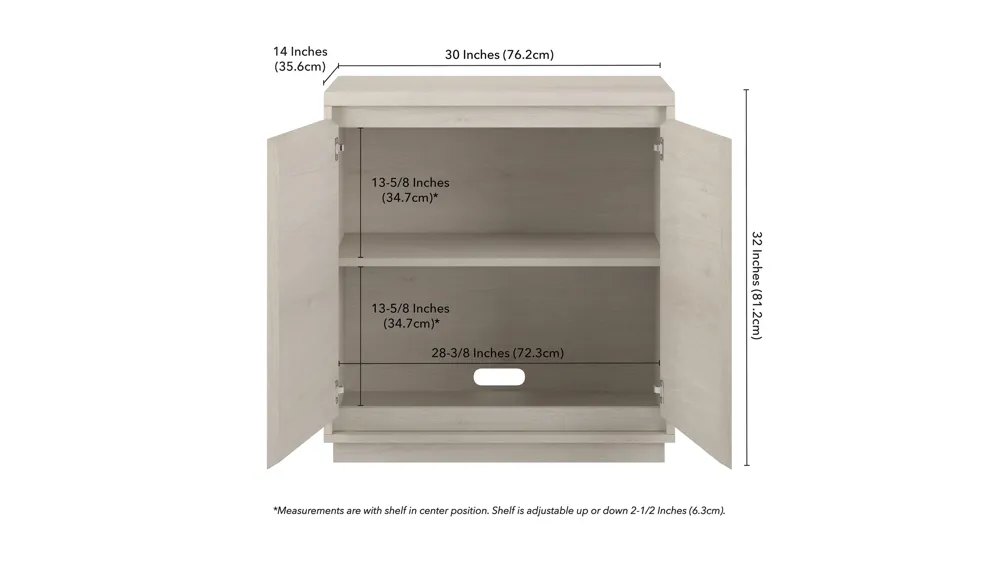 Presque Accent Cabinet Dimensions