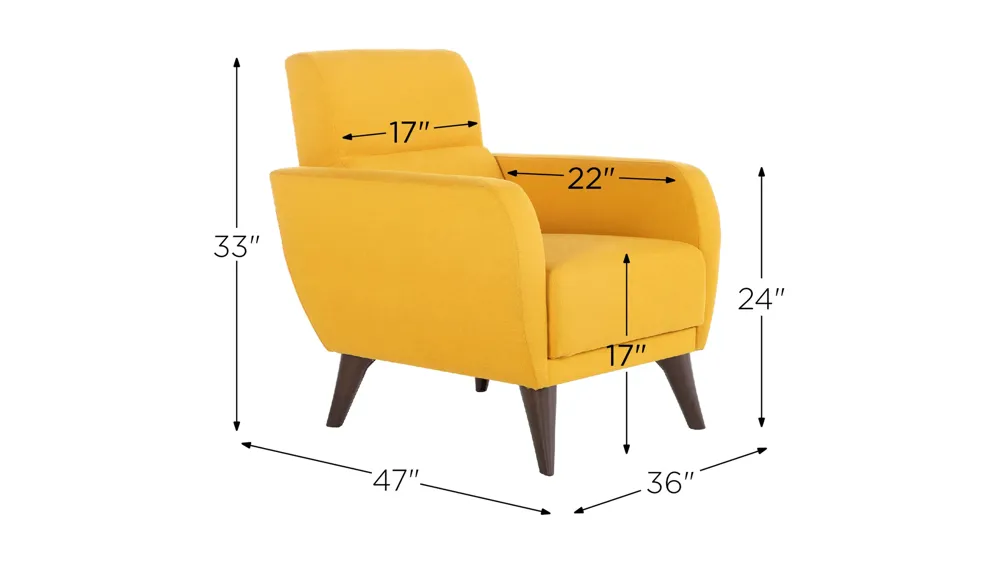 Lugano Chair with Storage Dimensions
