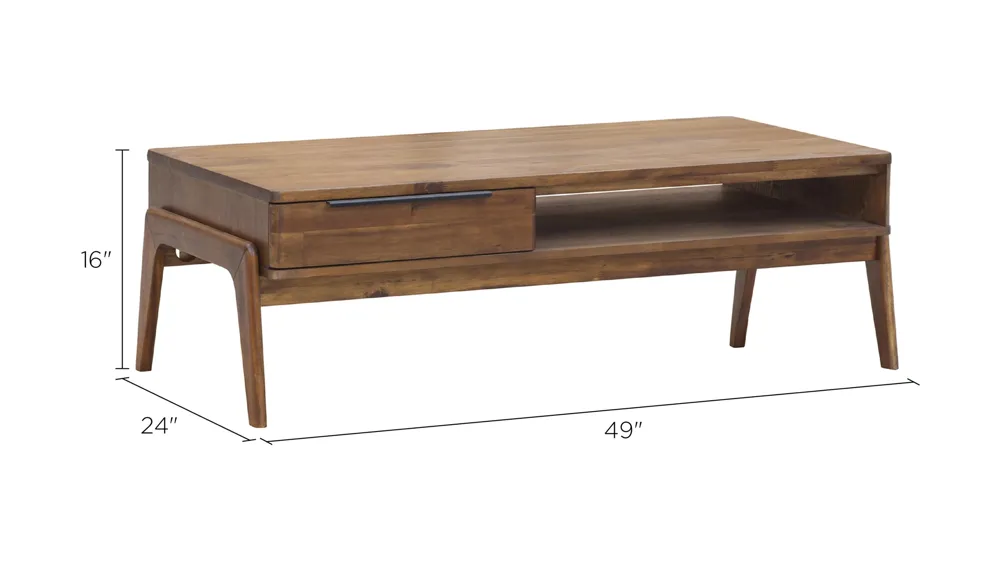 Remix Rectangular Coffee Table Dimensions