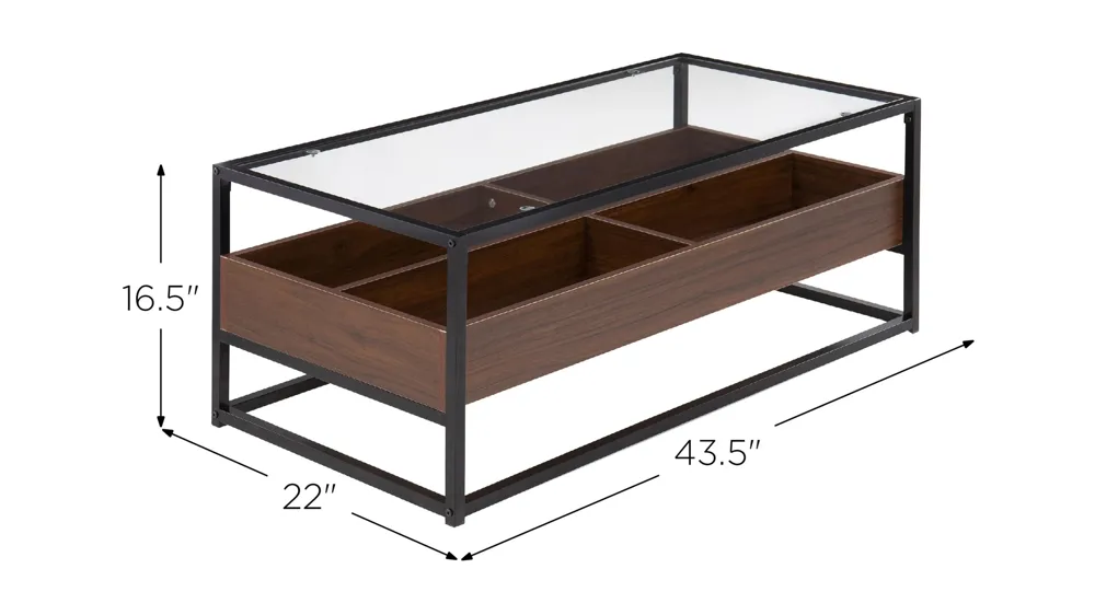 Displar Coffee Table Dimensions