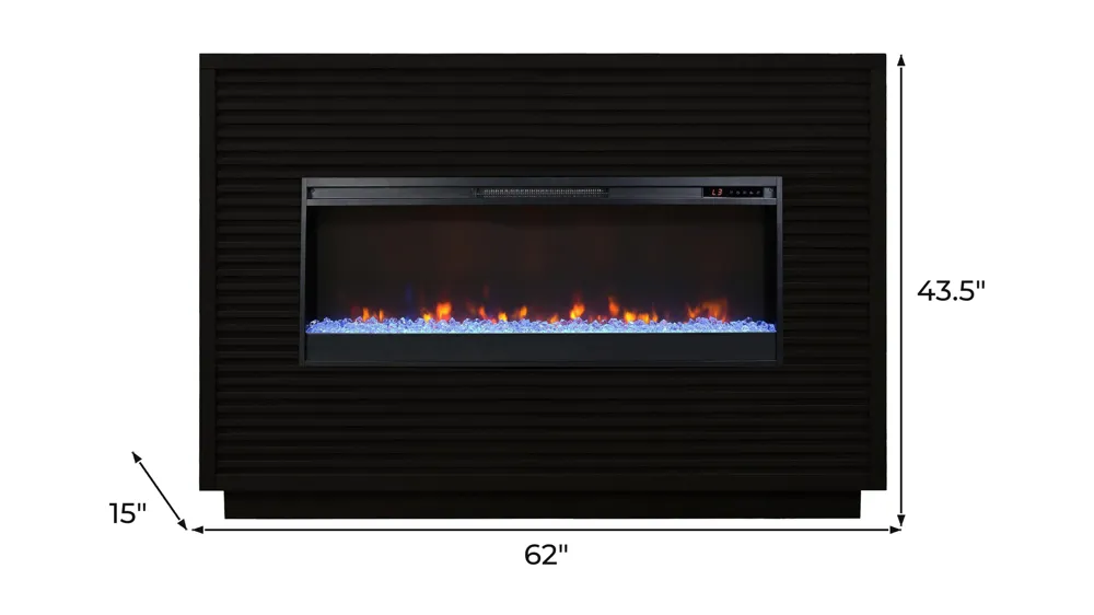 Stardust Fireplace Mantel Dimensions