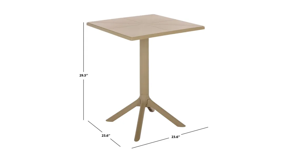 Stella Outdoor Square Bistro Table Dimensions