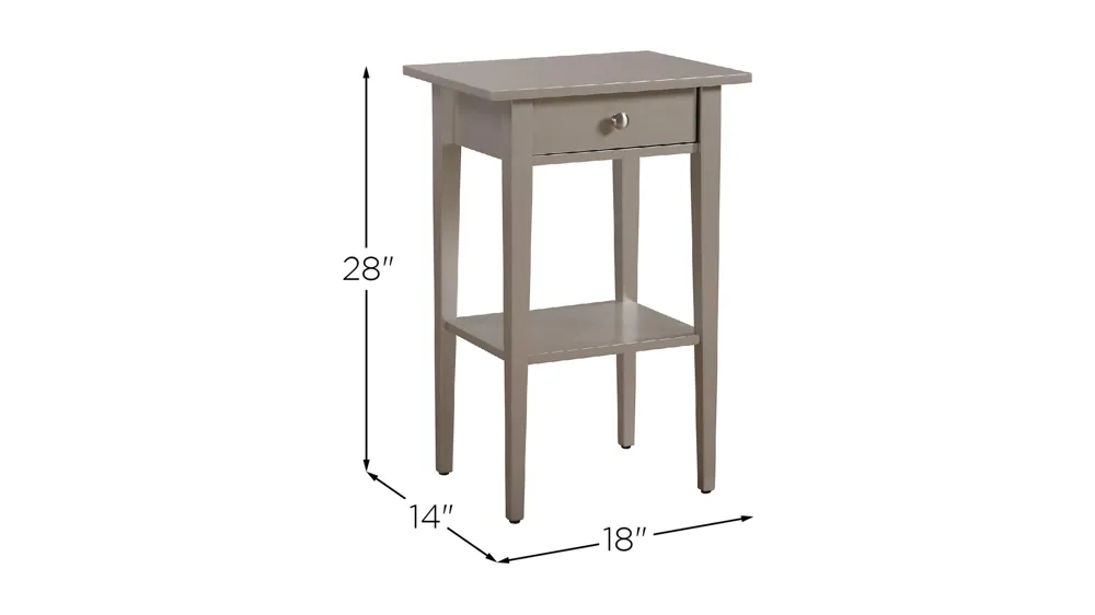 Dalton Nightstand Dimensions
