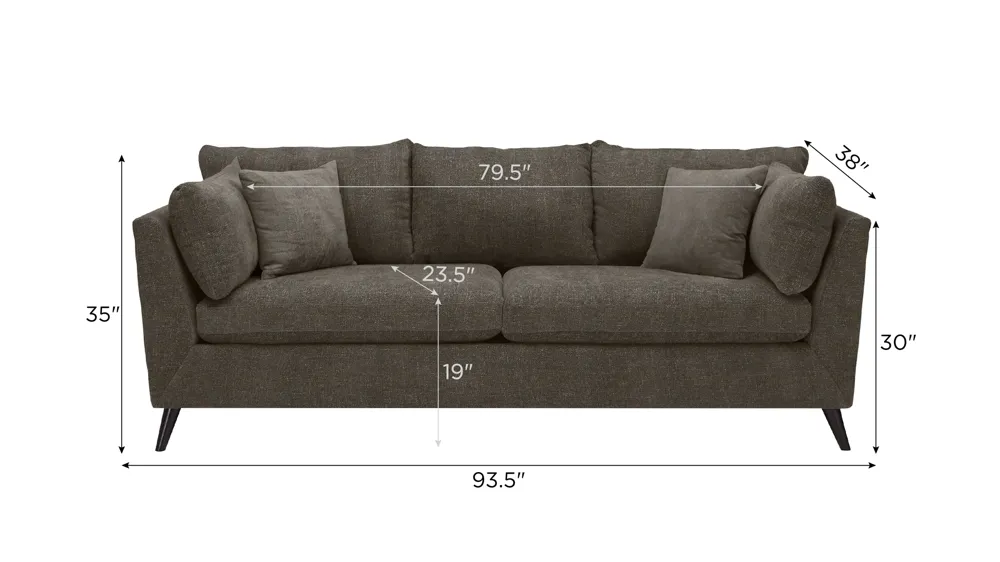 Caruso Sofa Dimensions