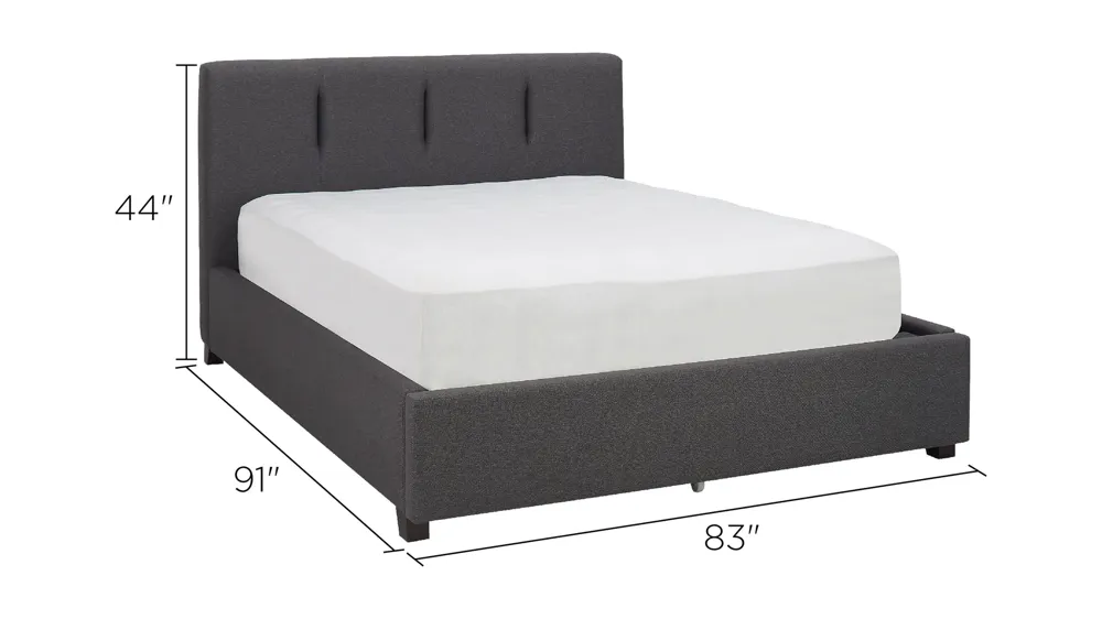 Lansing Platform Storage Bed Dimensions
