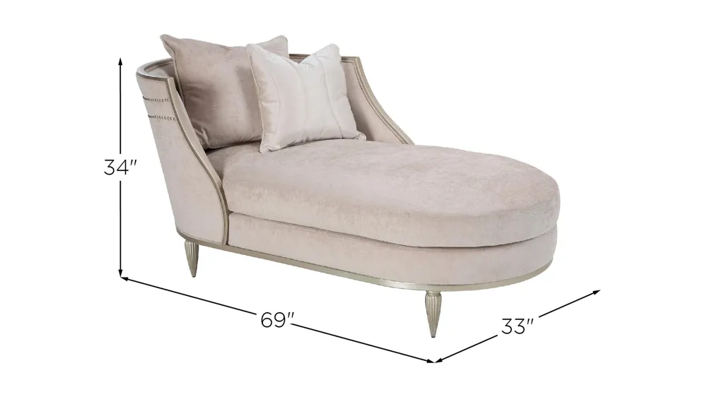 London Place RAF Chaise Dimensions