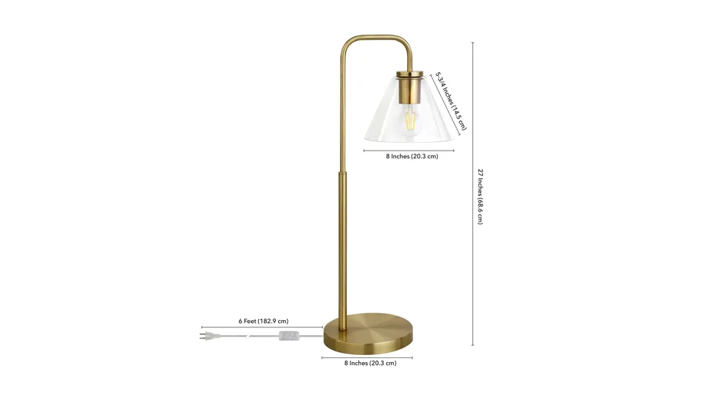 Helen Table Lamp Dimensions