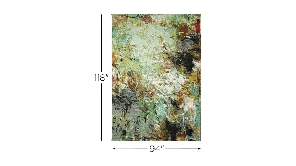 Marina Cirque Indoor/Outdoor Rug Dimensions