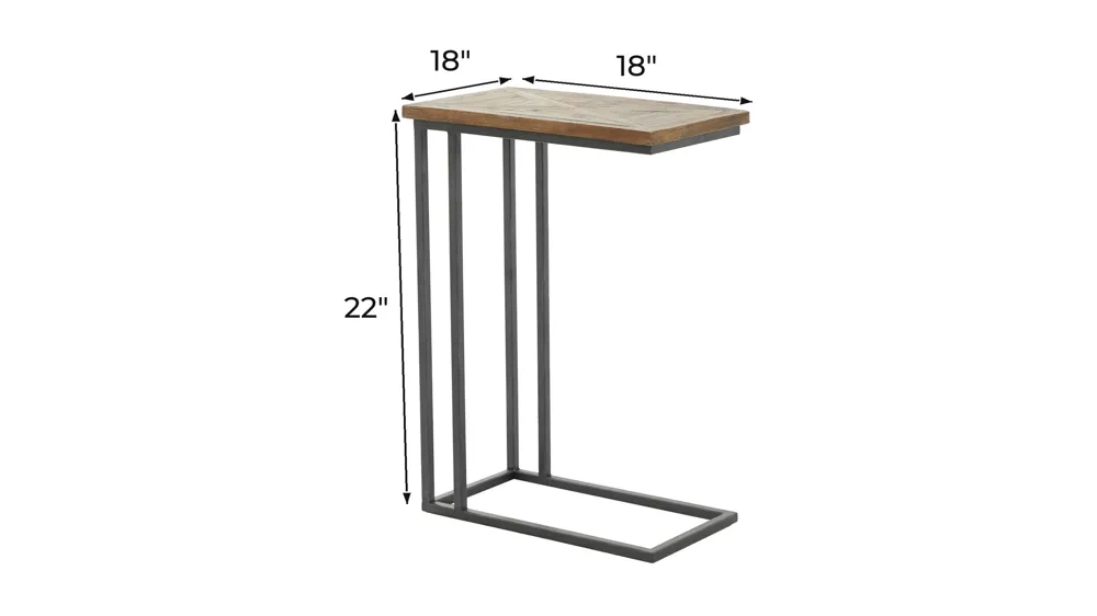 Ivy Collection C Accent Table Dimensions
