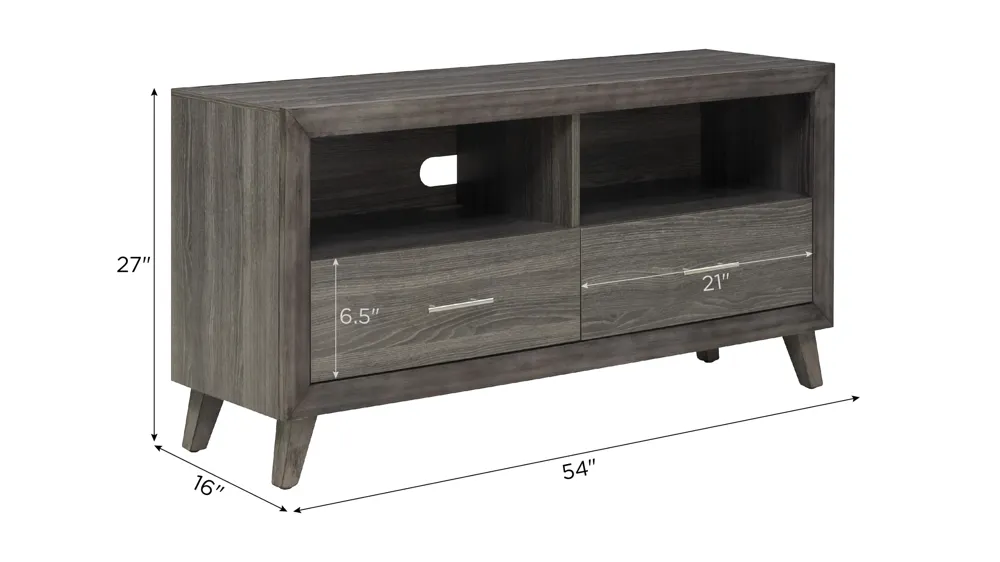 Decca 54" TV Console Dimensions