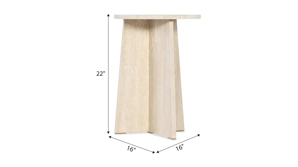 Melange Cirque Spot Table Dimensions