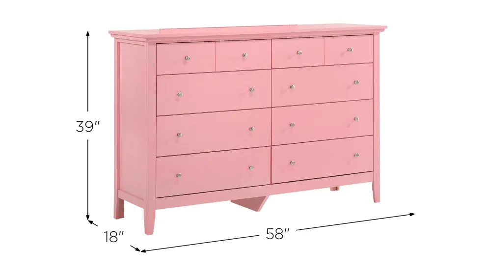 Hammond Bedroom Dresser Dimensions