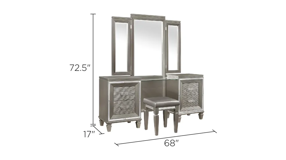 Selena Vanity Dimensions