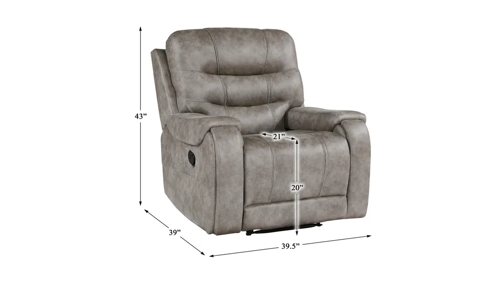Acadia Reclining Chair Dimensions