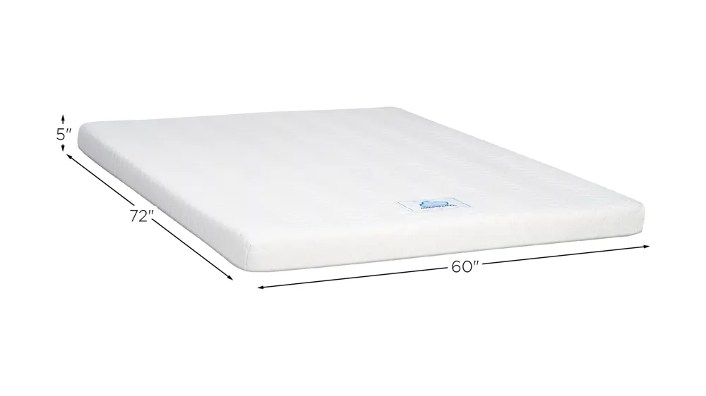 Step-up Gel Memory Foam Queen Sleeper Sofa Mattress Dimensions