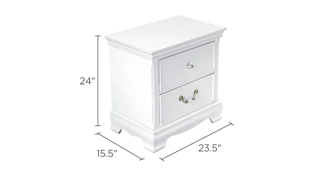 Winnie Nightstand Dimensions
