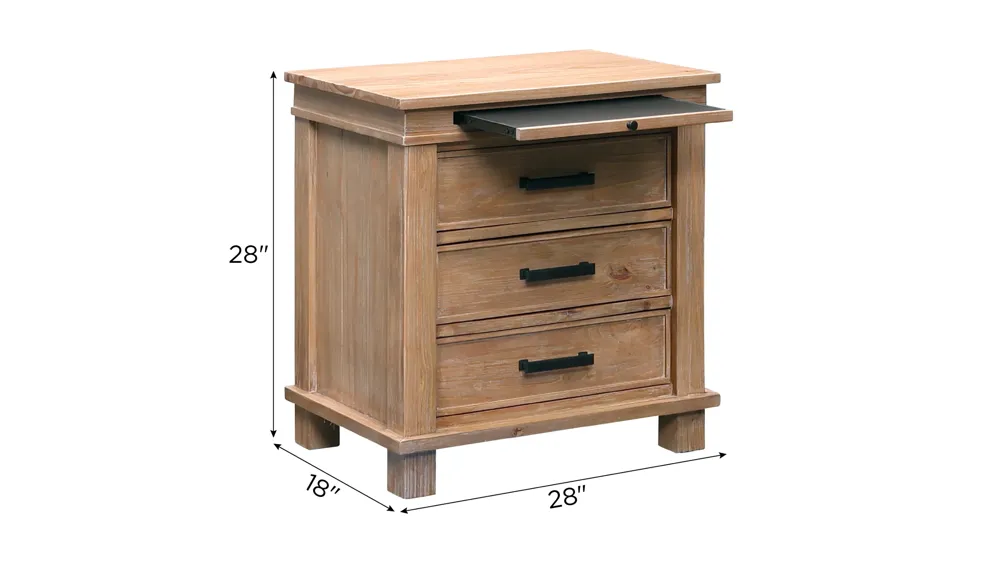 Hempstead Nightstand Dimensions