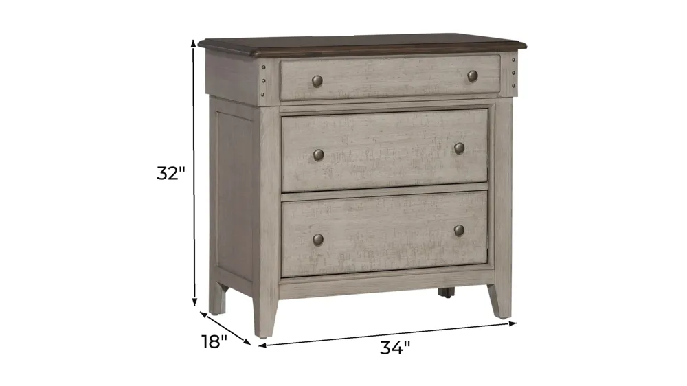 Campbell Bedside Chest Dimensions