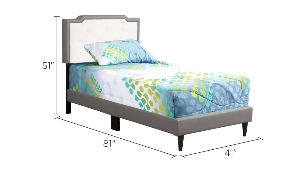 Deb Upholstered Bed Dimensions