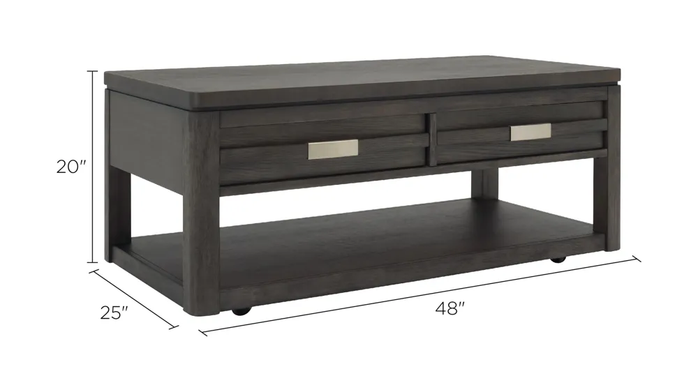 Adir Cocktail Table Dimensions