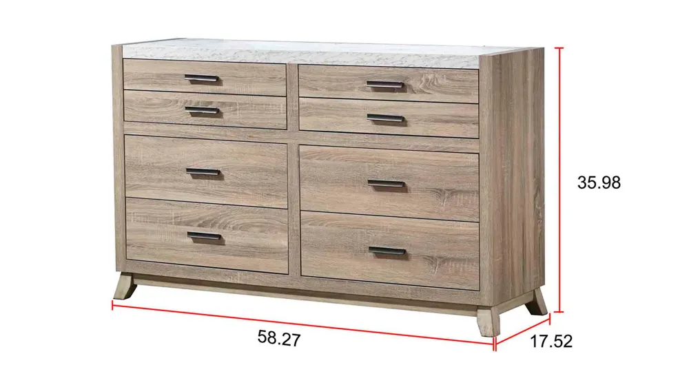 Tilston Dresser Dimensions