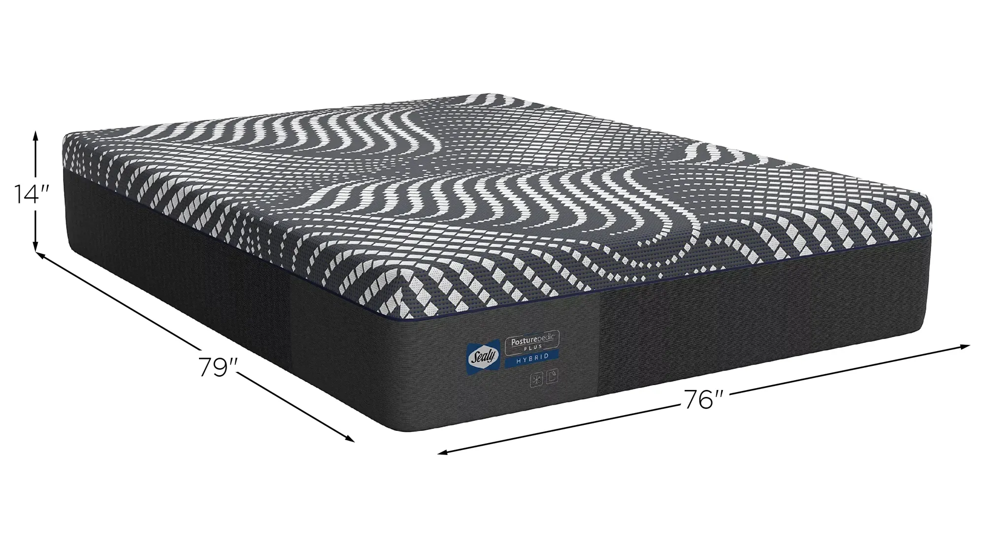 Sealy hybrid silver chill firm king sales