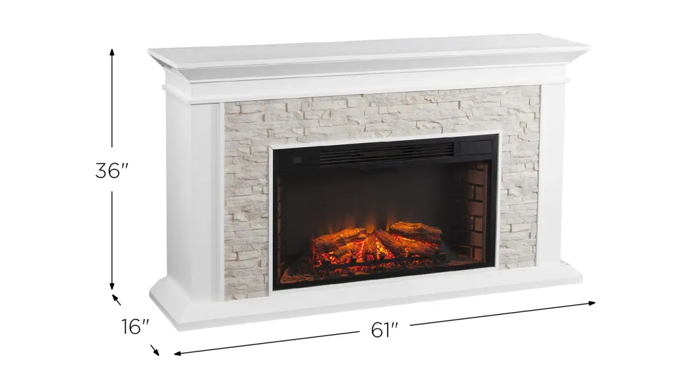 Leyton Widescreen Fireplace Dimensions