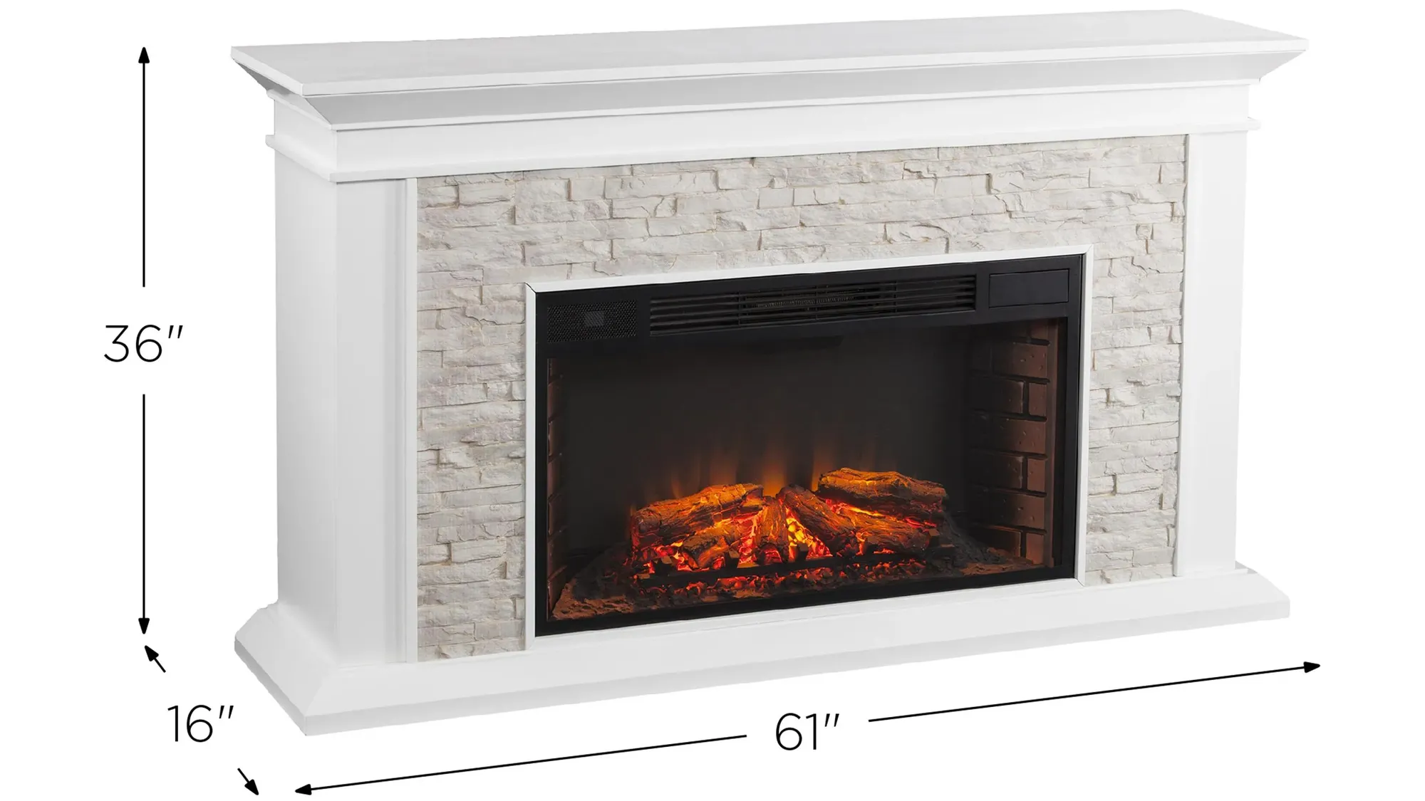 Leyton Widescreen Fireplace