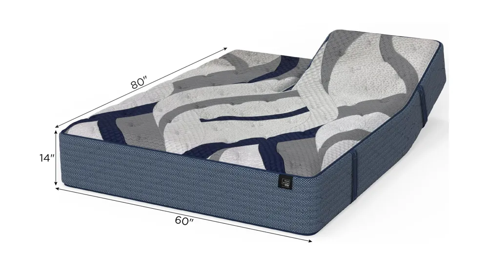 Drew & Jonathan Home by King Koil Westcott Plush Mattress Dimensions