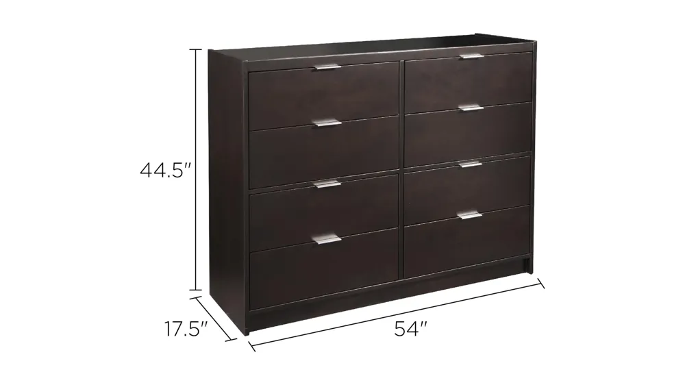 Concorde Bedroom Dresser Dimensions