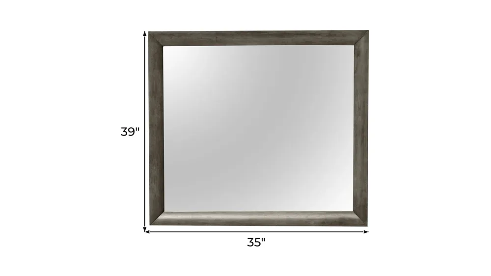 Marilla Bedroom Dresser Mirror Dimensions