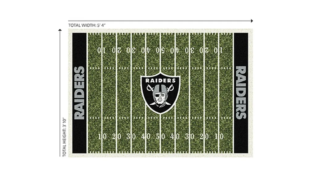 NFL Homefield Rug Dimensions