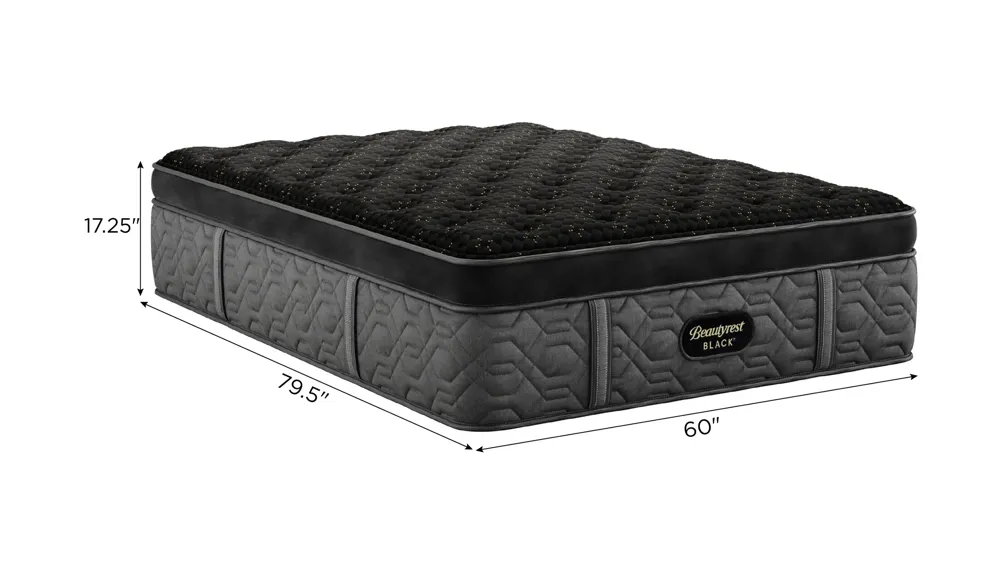 Beautyrest Black Series Four Summit Plush Pillow Top Mattress Dimensions