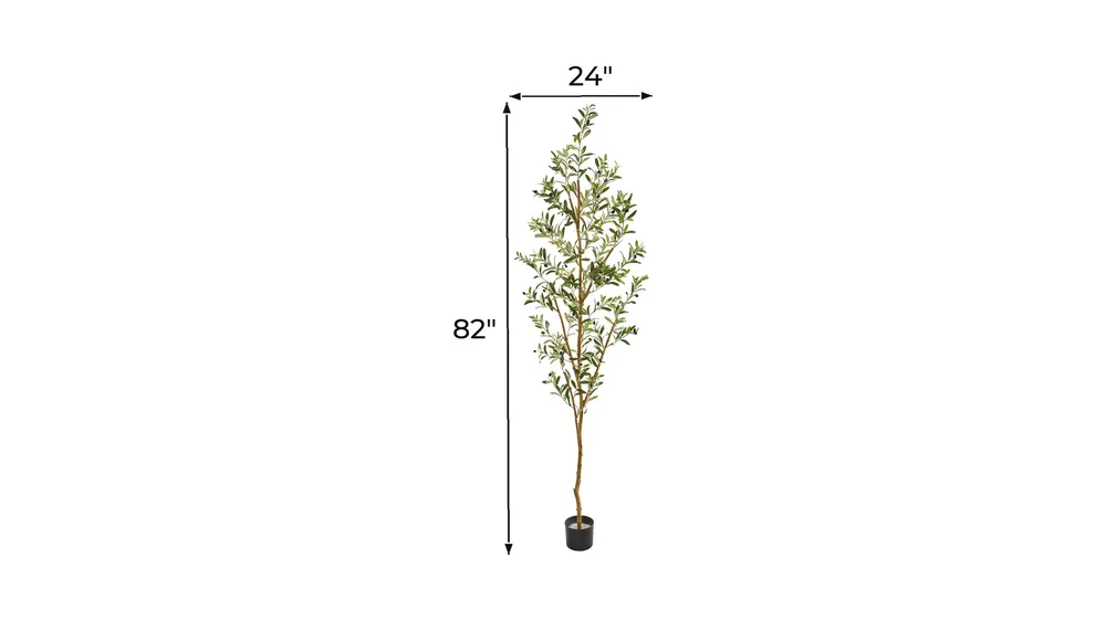 Olive Artificial Tree Dimensions