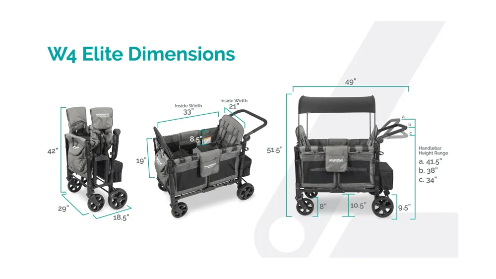 Elite Quad Wagon Dimensions