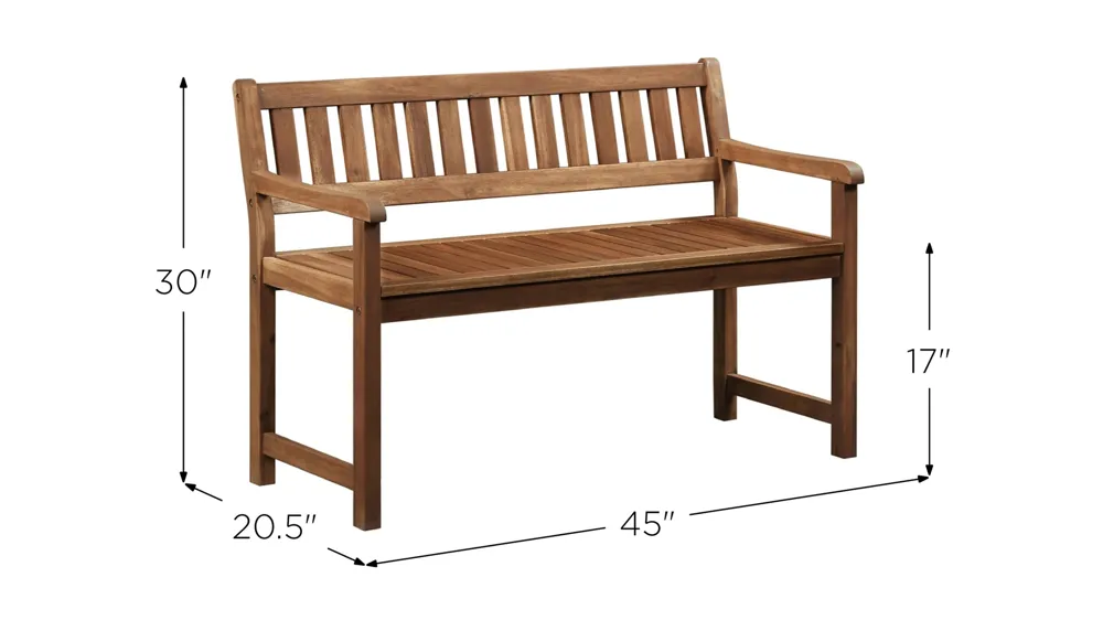 Catalan Bench Dimensions